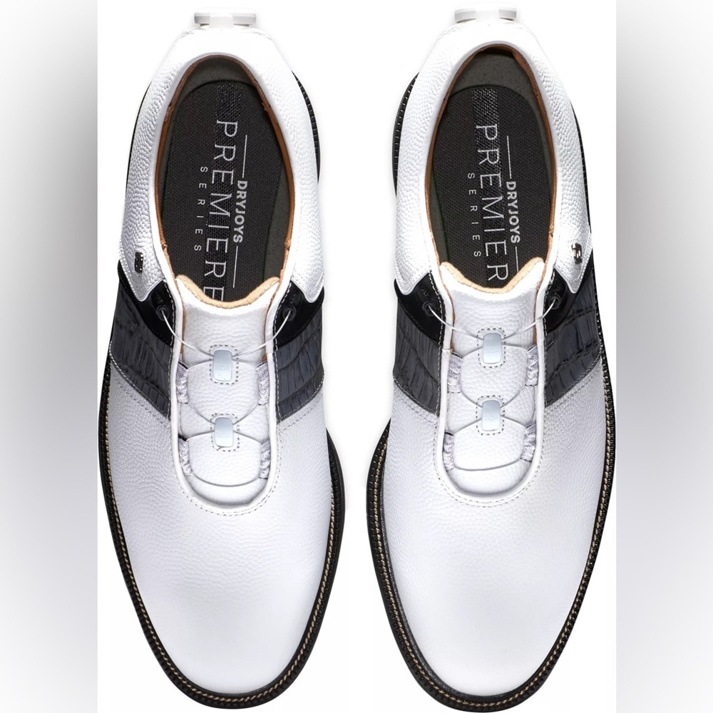 FootJoy Men's DryJoys Premiere Packard BOA Golf Shoes size 10.5 Extra Wide